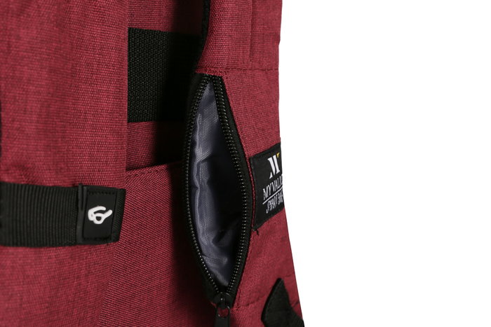 Zoozie Bags Bolsa para Portátil Rojo Clarete para Laptops de hasta 15,6 pulgadas